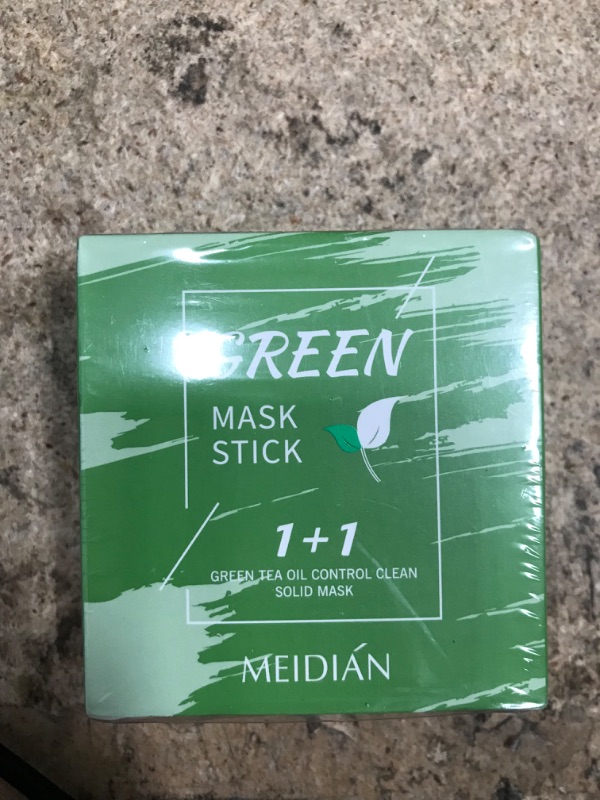 Photo 2 of ***EXP 03/02/2027*** Green Tea Mask stick, Purifying Clay Mask, Blackhead Remover,Poreless Deep Cleanse Mask Stick,Oil Control Face Mask, Skin Detoxifying Face Stick Mask for all Skin Types (Green Tea)