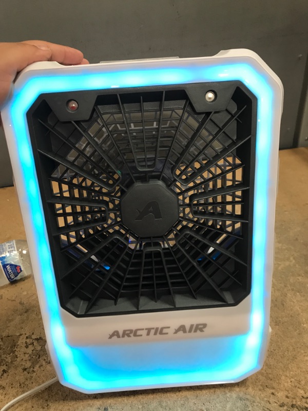 Photo 3 of ***POWERS ON*** Arctic Air Outdoor Evaporative Cooler, Portable & Ultra-Quiet Air Cooler with 4 Fan Speeds, USB Rechargeable, 6-Hour Battery Life, Great for the Beach, Pool, Deck, Garden & More
