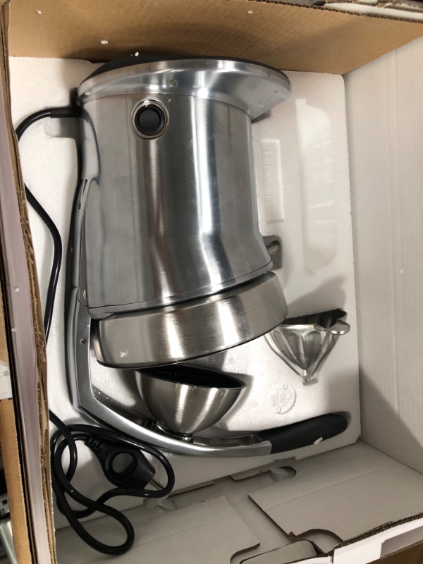 Photo 2 of *UNFUNCTIONAL*- Breville Citrus Press Pro Electric Juicer, Stainless Steel, 800CPXL