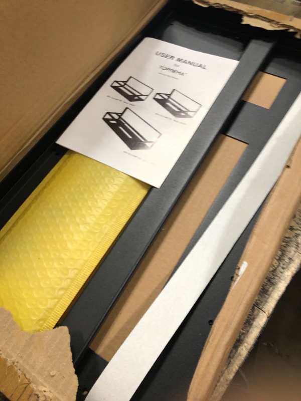 Photo 1 of Toprema Mining Rig Frame for 6/8 GPU Steel Open Air Miner Rig Case Rack for Crypto Coin Currency Bitcoin ETH Ethereum ZCash Mining Accessories Tools - Frame ONLY 19.69inch /500mm Long