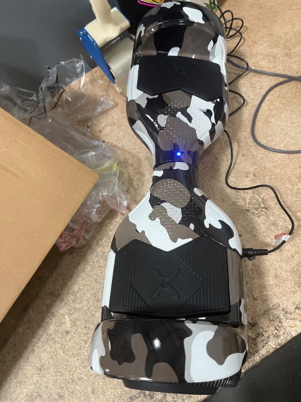 Photo 3 of *PARTS ONLY* Hover-1 Helix Electric Hoverboard | 7MPH Top Speed, 4 Mile Range, 6HR Full-Charge, Built-in Bluetooth Speaker, Rider Modes: Beginner to Expert Hoverboard Camo