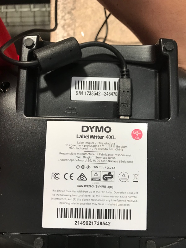 Photo 3 of Dymo LabelWriter 4XL Direct Thermal Printer - Monochrome - Desktop - Label Print
