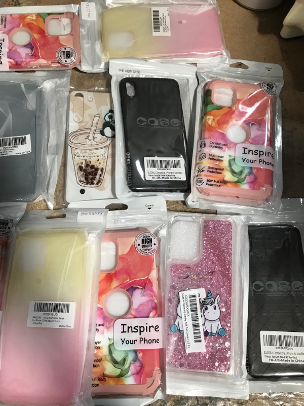 Photo 2 of Bundle of 17 phone cases, variety