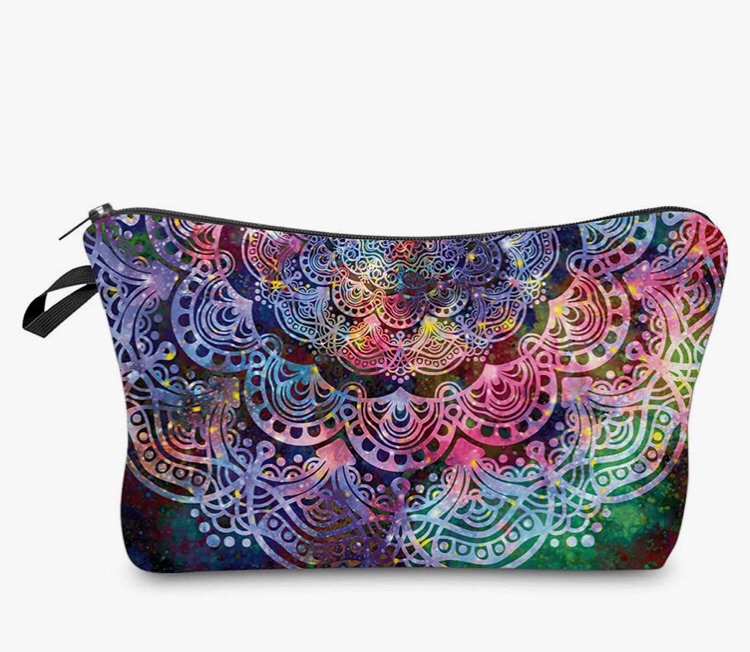 Photo 1 of 5 LOOMILOO Cosmetic Bag for Women, Adorable Roomy Makeup Bags Travel Water Resistant Toiletry Bag Accessories Organizer (L2-55258)