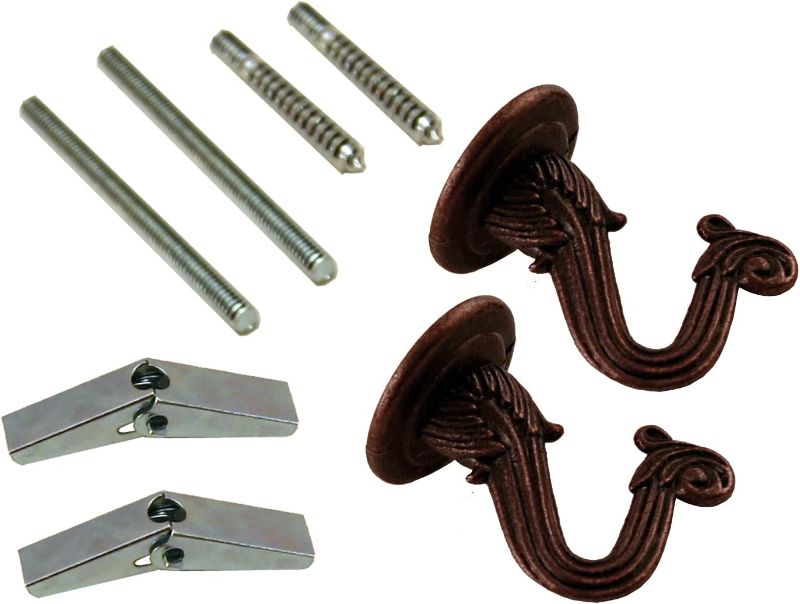 Photo 1 of 10PACK// Oil Rubbed Bronze Swag Lamp Hooks  - LA712
