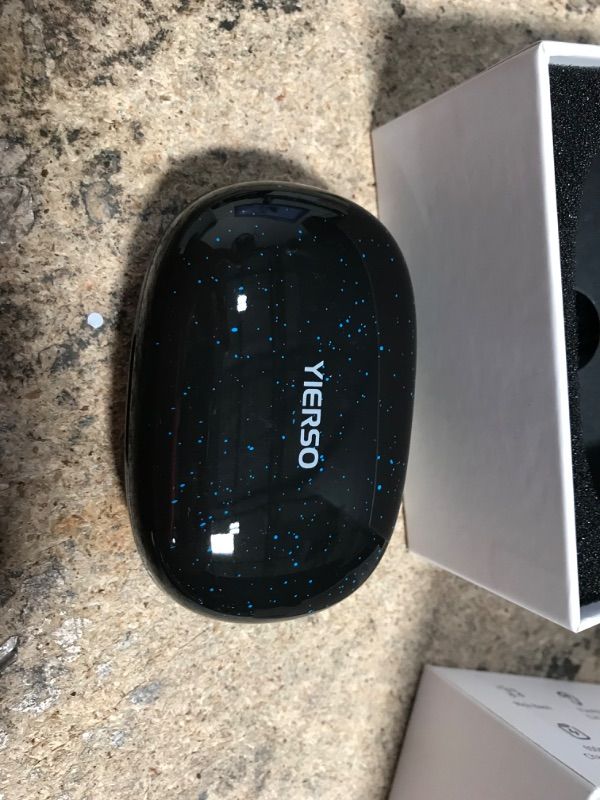 Photo 1 of YIERSO Wireless Earbuds, IPX7 Waterproof Bluetooth Headphone & Superior Bass, in-Ear Headphones with Microphone 42H LED Display Charging Case, Noise Reduction Bluetooth 5. 2 for Workout Running Gym