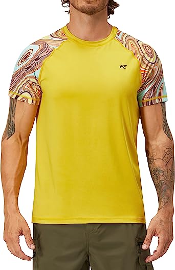 Photo 1 of Men's Short Sleeve Swim Shirts Quick Dry Rash Guard UPF 50+ UV Sun Protection T-Shirt Beach Fishing Water Shirts

PACK OF 3 