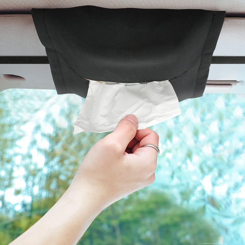 Photo 1 of LINYY Car Tissue Holder, Mask Holder for Car, Universal Black Car Sun Visor Tissue Paper Storage Box Holder Cases, Hook Clip for Seat Back Car Set of 3, Car Napkin/Mask Holder
PACK OF 2
