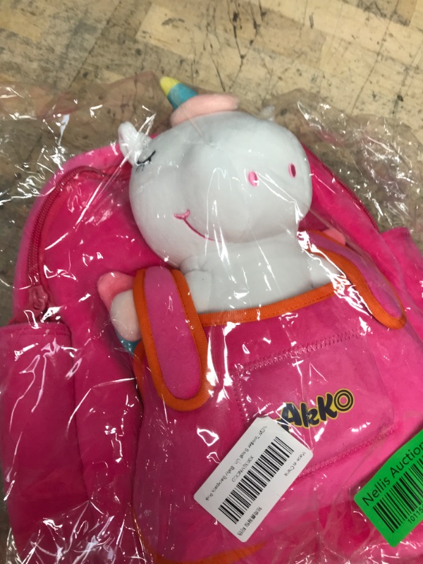 Photo 1 of Toddler Unicorn Backpack Girls - Kids Toy Backpack Small Stuffed Animal Backpack with Plush Unicorn Cute for 3-6 Year Old Girls Pink 01-pink Unicorn