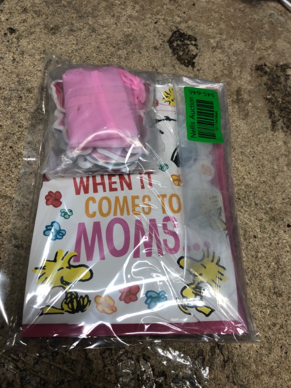 Photo 1 of BUNDLE
Hallmark Birthday Pop Up Card (Peanuts Snoopy and Woodstock Pop Up, Plays Linus and Lucy by Vince Guaraldi) Mom, Snoopy Music Pop Up 
12 Pieces Women Pink Preppy Refrigerator with Pink Storage Bag Girls' Waterproof Smile Face Leopard Fridge Magnet