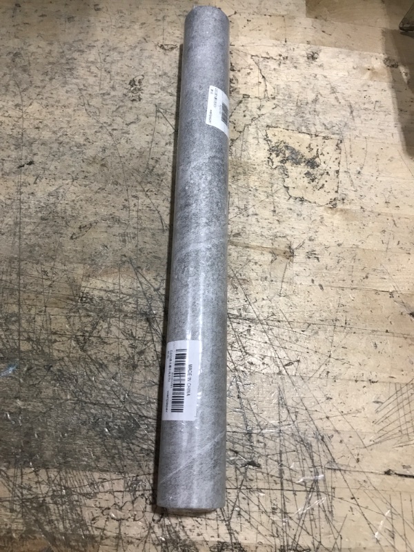 Photo 1 of ZOWZOW Peel and Stick Wallpaper 15.7" X 196.8", Marble Self Adhesive Contact Paper, Removable Stick on Wallpaper for Cabinets/Countertops Waterproof 15.7" X 196.8" Light Gray