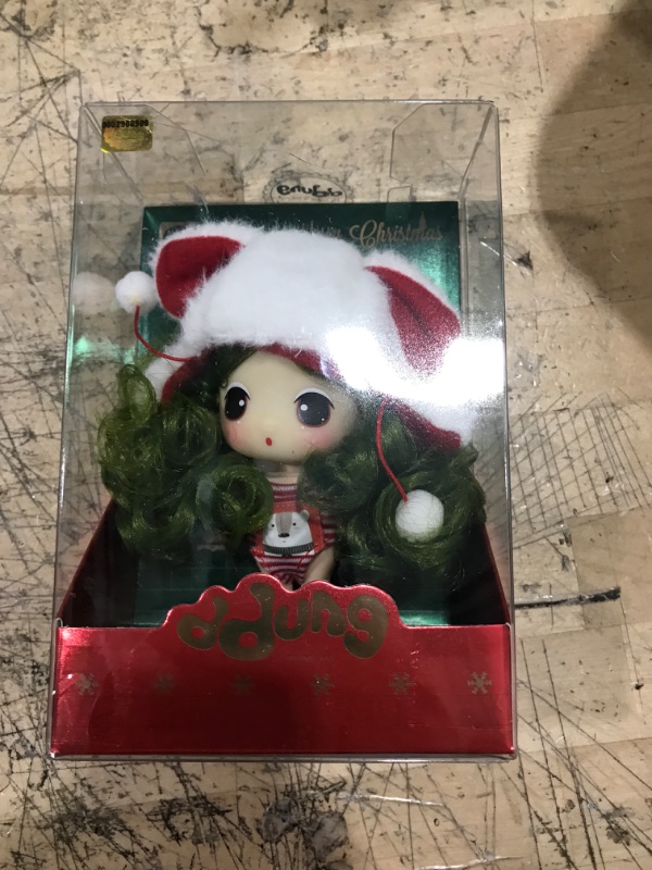 Photo 1 of Ddung [Christmas Series], Christmas Dress-Up Dolls, Beautiful Gift Box Hand-Me-Down Ornaments, Including A Number of Rich Accessories, Reusable Toy Sets (Little White Bear)