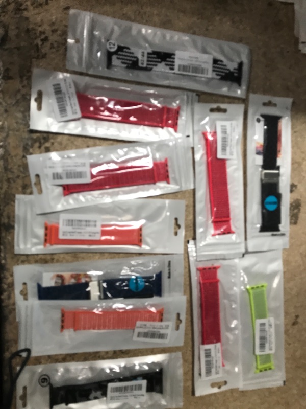 Photo 1 of 11 pack assorted apple watch band bundle *assorted sizes and colors*