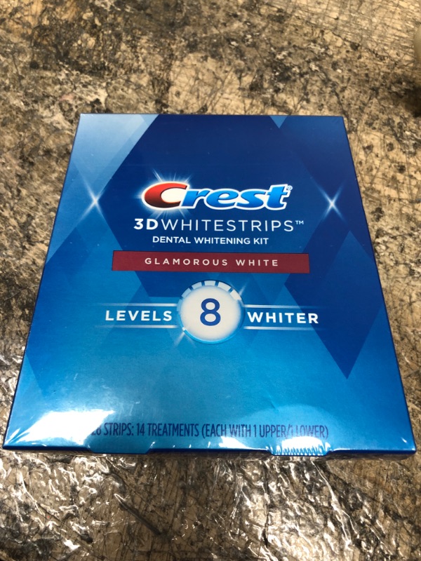 Photo 1 of *** EXP 06/2023***3D Whitestrips Glamorous White At-home Teeth Whitening Kit