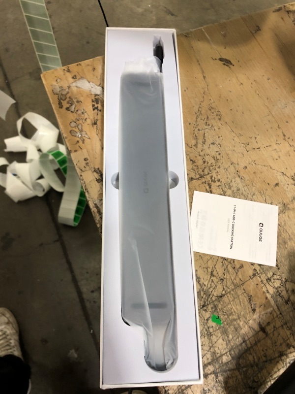 Photo 1 of USB C Dock, QUUGE Laptop Stand Docking Station Dual Monitor [4K@30Hz HDMI & VGA] with 1Gbps Ethernet, 4*USB3.0, 100W PD Charging, TF/SD Card Reader, 3.5mm AUX, Compatible with MacBook Pro/Air, Hp More