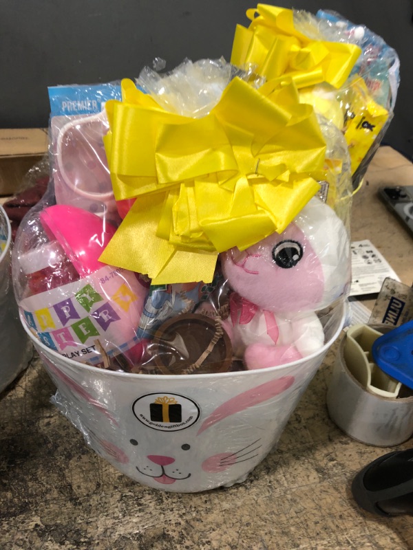 Photo 1 of Toddler Easter Basket For Toddler - Little Boy Little Girl Easter Basket Gifts Filled With Toddler Toys, Snacks, Easter Eggs, More! - Lots Of Variations (Toddler Large)