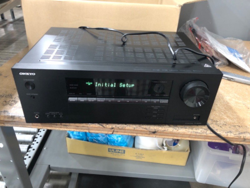 Photo 3 of Onkyo TX-SR494 AV Receiver with 4K Ultra HD | Dolby Atmos | DTS: X | Hi-Res Audio (2019 Model)