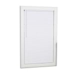 Photo 1 of  Project Source 1-in Cordless White Vinyl Mini-Blinds (Common: 32-in; Actual: 31.5-in x 64-in)