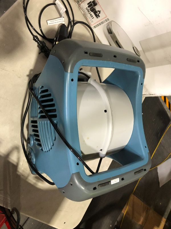 Photo 5 of ***USED - SEE NOTES***
Lasko 7054 Misto Outdoor Misting Blower Fan, Blue, 7054