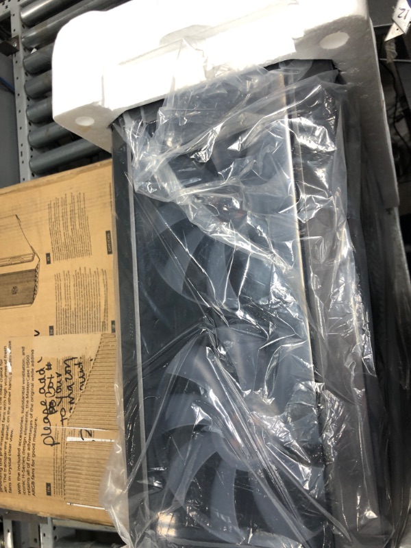 Photo 1 of Cooler Master MasterCase H500 ARGB Airflow ATX Mid-Tower, Mesh or Transparent Front Panel Option, Dual 200mm Customizable ARGB Fans, and Tempered Glass (MCM-H500-IGNN-S01)