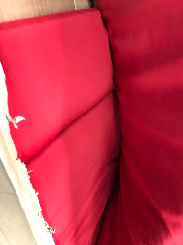 Photo 1 of red lawn chair cushion 