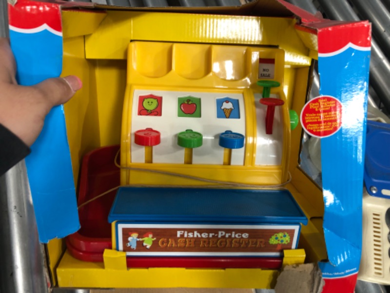 Photo 4 of Basic Fun Fisher-Price Classic Toys - Retro Cash Register - Great Pre-School Gift for Girls and Boys, 1 ea (2073)