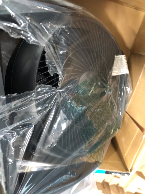 Photo 6 of 12 in. 3 Speed Whole Room Circulator Floor Fan