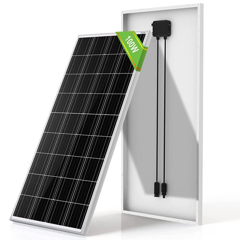 Photo 1 of ECO-WORTHY 100 Watt Solar Panel