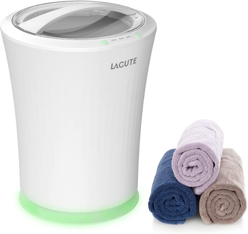 Photo 1 of ***PARTS ONLY***Lagute iSnug Towel Warmer for Bathroom, with 3-Level Timer, Warning Alarm & RGB Light, Auto Shut-Off, 5.3 Gal Heating Bucket for Bathrobe, Blanket, White