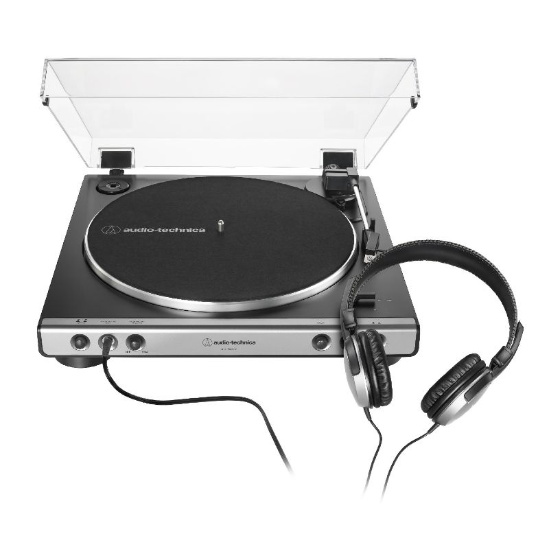 Photo 1 of *SEE COMMENTS* Audio-Technica Fully-Automatic Belt-Drive Turntable with Headphones (at-LP60XHP-GM)