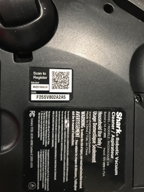 Photo 4 of Shark RV2310AE Matrix Self-Emptying Robot Vacuum with Bagless, 45-Day Capacity, Self-Cleaning Brushroll for Pet Hair, No Spots Missed on Carpets & Hard Floors, Precision Home Mapping, Wi-Fi, Black