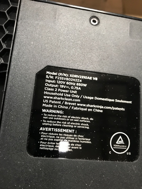 Photo 3 of Shark RV2310AE Matrix Self-Emptying Robot Vacuum with Bagless, 45-Day Capacity, Self-Cleaning Brushroll for Pet Hair, No Spots Missed on Carpets & Hard Floors, Precision Home Mapping, Wi-Fi, Black