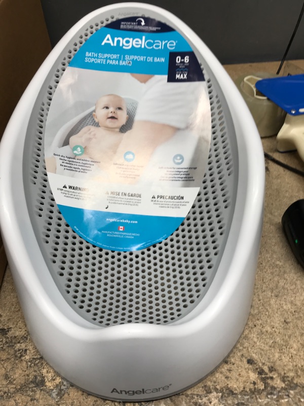 Photo 2 of Angelcare Baby Bath Support (Aqua) | Ideal for Babies Less than 6 Months Old
