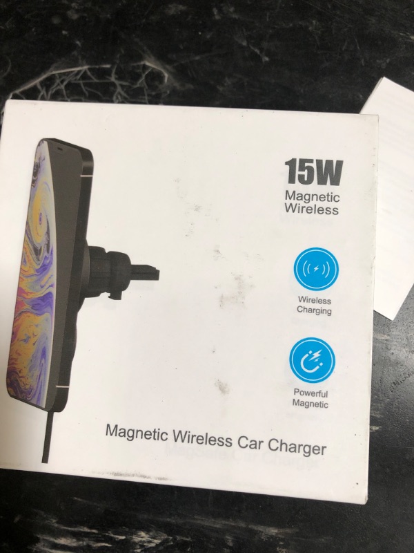 Photo 1 of MAGNETIC WIRELESS CHARGING CAR MOUNT