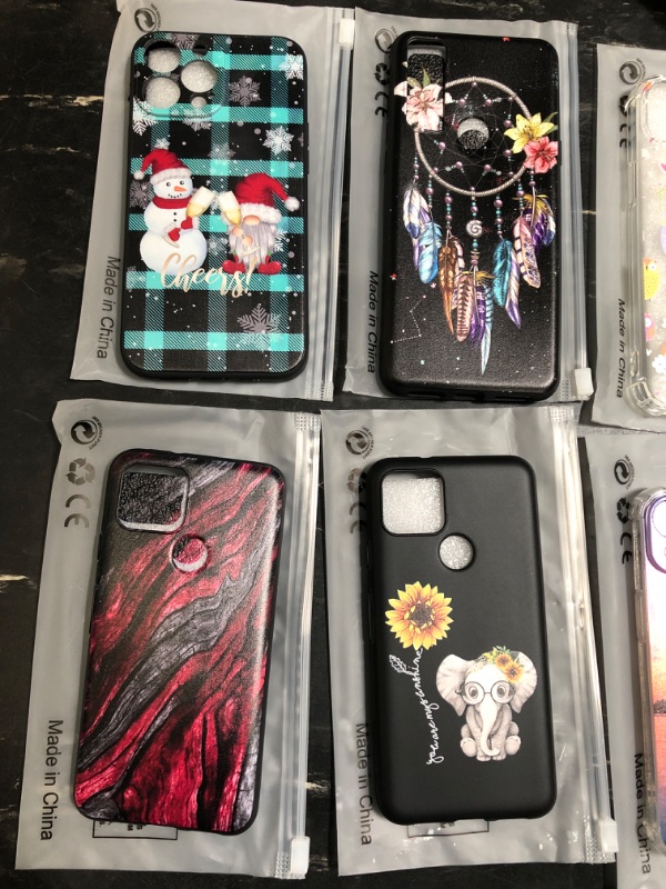 Photo 1 of MISCELLANEOUS IPHONE/ANDROID PHONE CASES  7 PACK