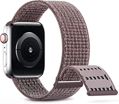 Photo 1 of 3 SETS - Nylon Sport Band Compatible with Apple Watch Band 38mm 40mm 41mm 42mm 44mm 45mm, Adjustable Breathable Women Men Braided Strap Compatible for iWatch Series