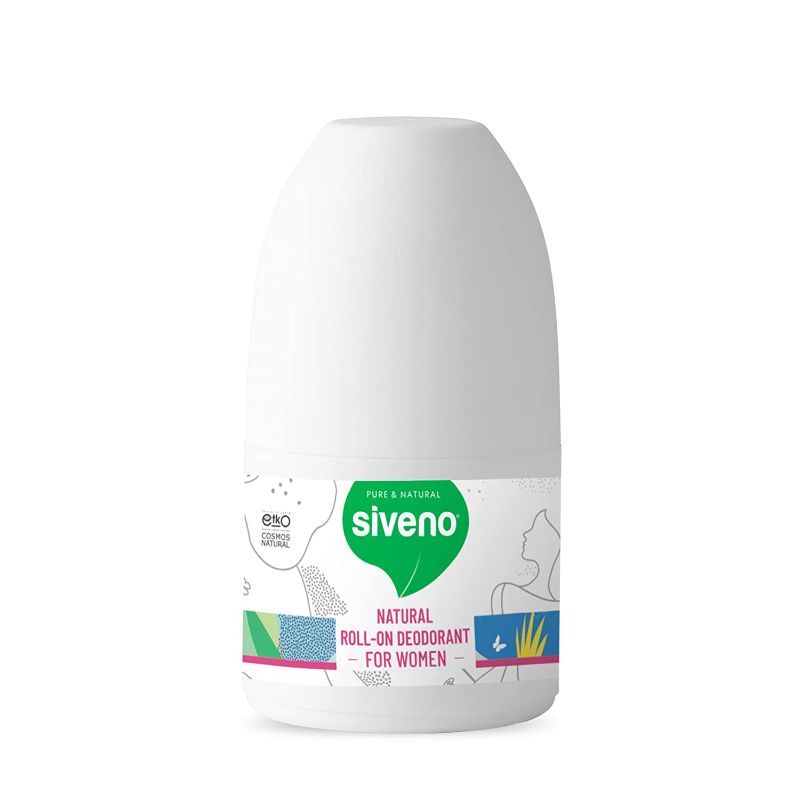 Photo 1 of 2 pk- Siveno - Natural Roll-On Deodorant, Paraben-free and Aluminum-free Deodorant, Non-staining, Cruelty-free, and Vegan Deodorant for Sensitive Skin, 3.2 oz (For Women)
