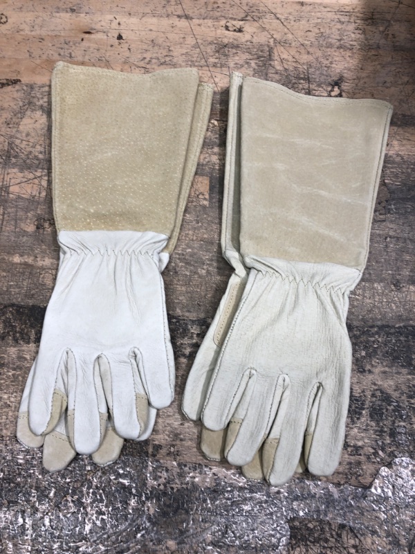 Photo 1 of 2 PACK OF LONG SLEEVE GARDENING GLOVES SIZE SMALL