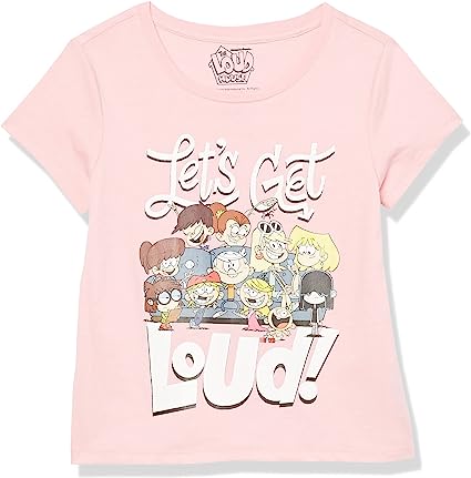 Photo 1 of 3 pk- The Loud House Girls' Little Kid Short Sleeve T-Shirt- size 10/12 
