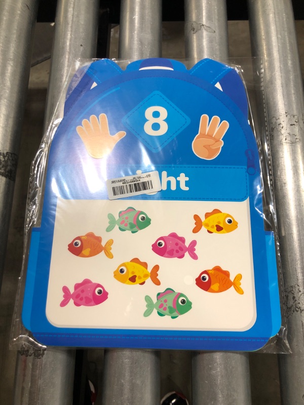 Photo 1 of OUNENO 10 Pcs Number Posters 1-10 Numbers Learning Chart for Bulletin Board Classroom Decoration Educational Teaching Tool for Toddler Kid Family School Nursery Homeschool