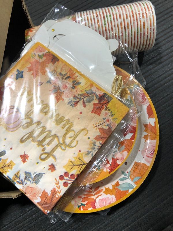 Photo 1 of 123Pcs Pumpkin Baby Shower Party Decorationsa Little Pumpkin is On The Way Fall Baby Shower Decorations Little Pumpkin Baby Shower Plates and Napkins Little Pumpkin Baby Shower Decorations Girl