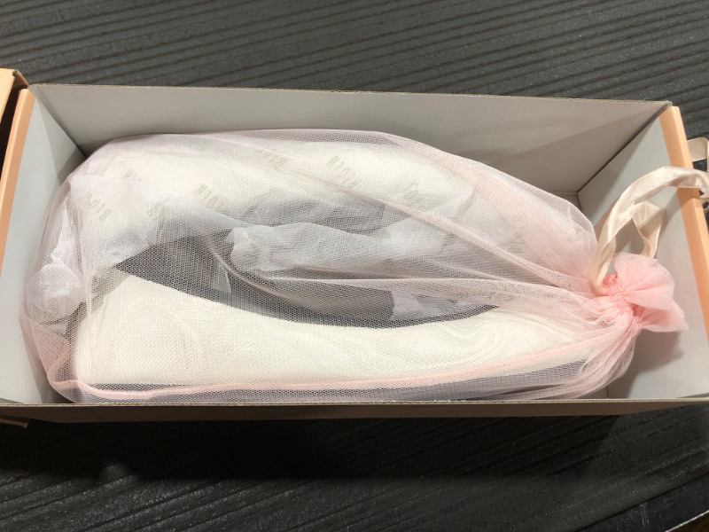 Photo 2 of BLOCHSTORE-US Women's Nashira Ballet Flat, Bianco Leather, 10.5