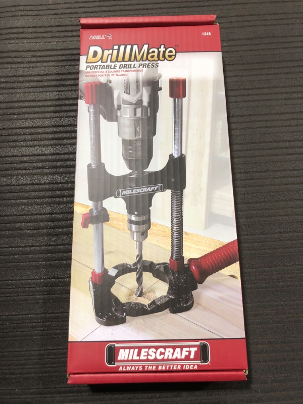 Photo 3 of Milescraft DrillMate Portable Drill Guide 1 pk