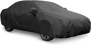 Photo 1 of uxcell 3XL Car Cover Waterproof All Weather for Car, Full Car Cover Rain Sun Protection Universal Fit for Sedan 490 x 180 x 160cm