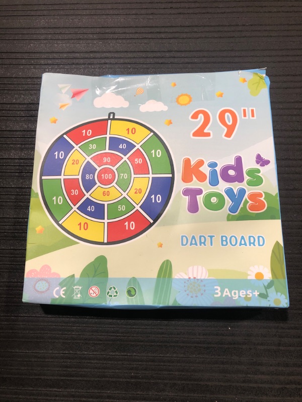 Photo 3 of 29" Large Dart Board for Kids