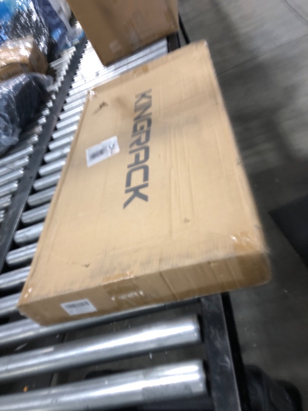 Photo 1 of KINGRACK 2 Step Ladder, Sturdy Steel Step Stool with Safe-Lock Design, Handrail, Anti-Slip Wide Pedals, Pass 800lbs Load Testing, Folding Portable Ladder for Multi-Purpose, Home, Kitchen, Black