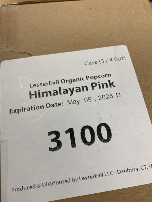 Photo 3 of Lesser Evil, Buddha Bowl, Organic Popcorn, Himalayan, 5-Ounce Bag (Pack of 3) (Choose Flavor Below) (Himalayan Pink Salt)