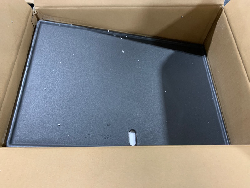 Photo 2 of 17.5" Grill Grate and Griddle Plate Replacement Part for Weber Spirit I II E310 320 330, S310 320 330, Spirit 700, Reversible Cast Iron 7598 Griddle Plate, 7638 Grill Grate