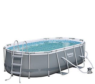 Photo 1 of Bestway - Power Steel 14' X 8'2" X 39.5" Above Ground Pool Set - Multi