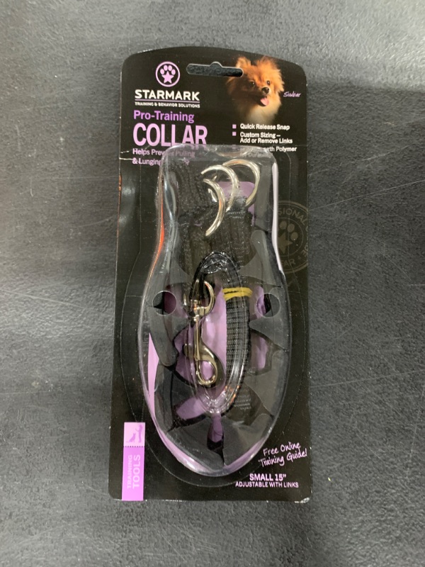 Photo 2 of Ram-Pro Dog Training Collar Small Pinch Collar for Dogs Triple Crown Pro Training Collar Large Gentle Effective Control in a No Barking Control Dog Collar for All Breeds